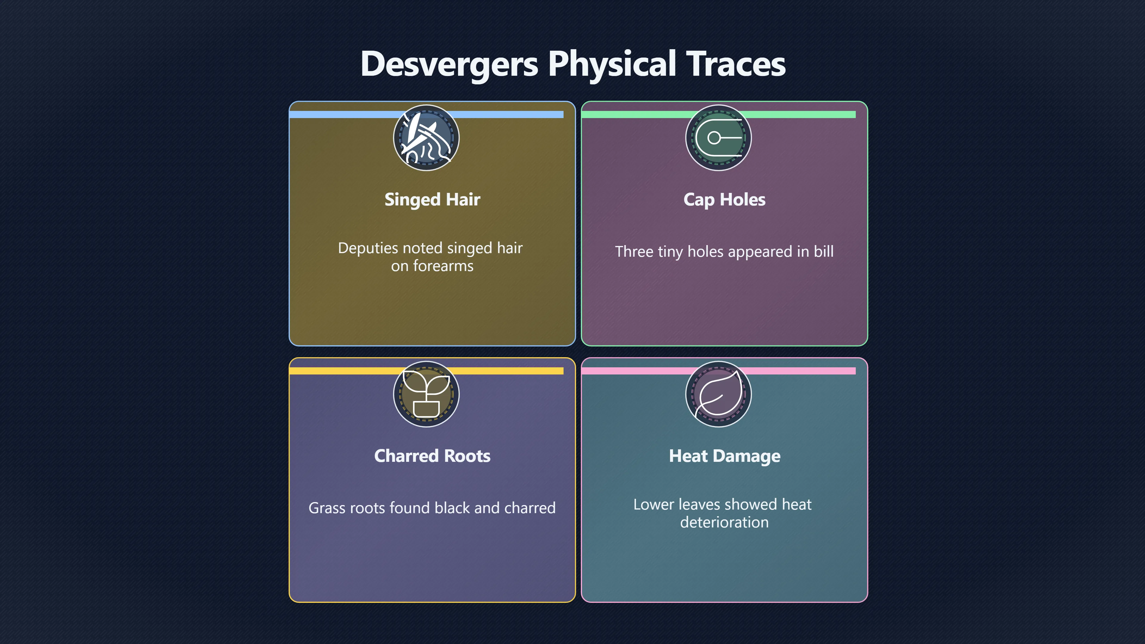 Overview image for Why Did the Physical Evidence Matter? | Desvergers