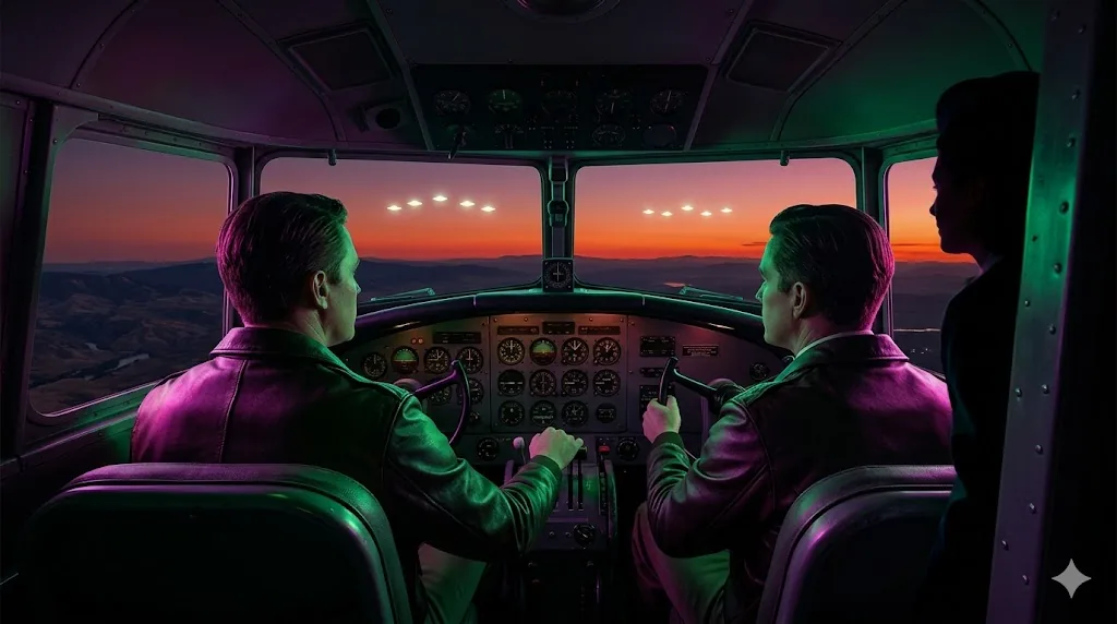 Overview image for What Really Happened on United Flight 105 in 1947?