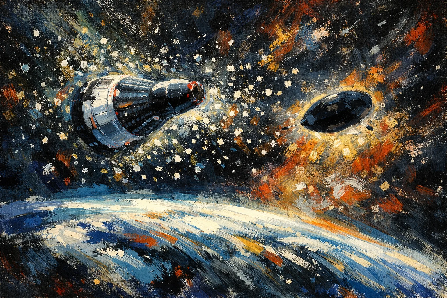 Overview image for What Did Gemini 7 Astronauts Really See in 1965?