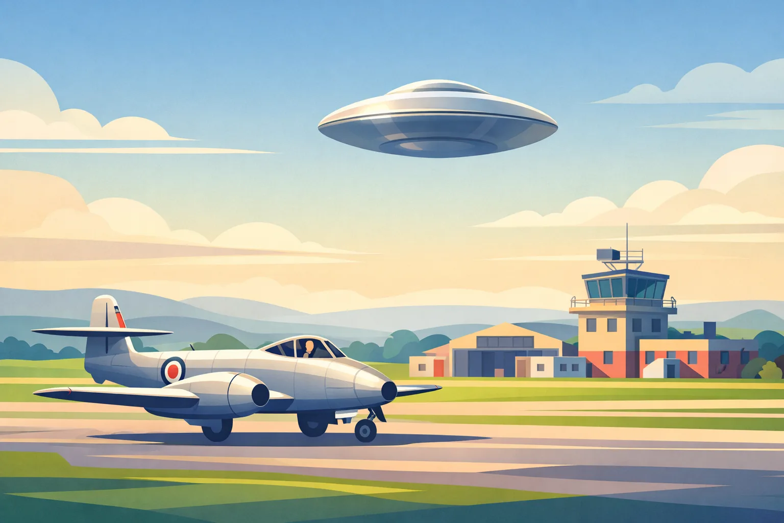 Overview image for What Really Happened at RAF Topcliffe in 1952?