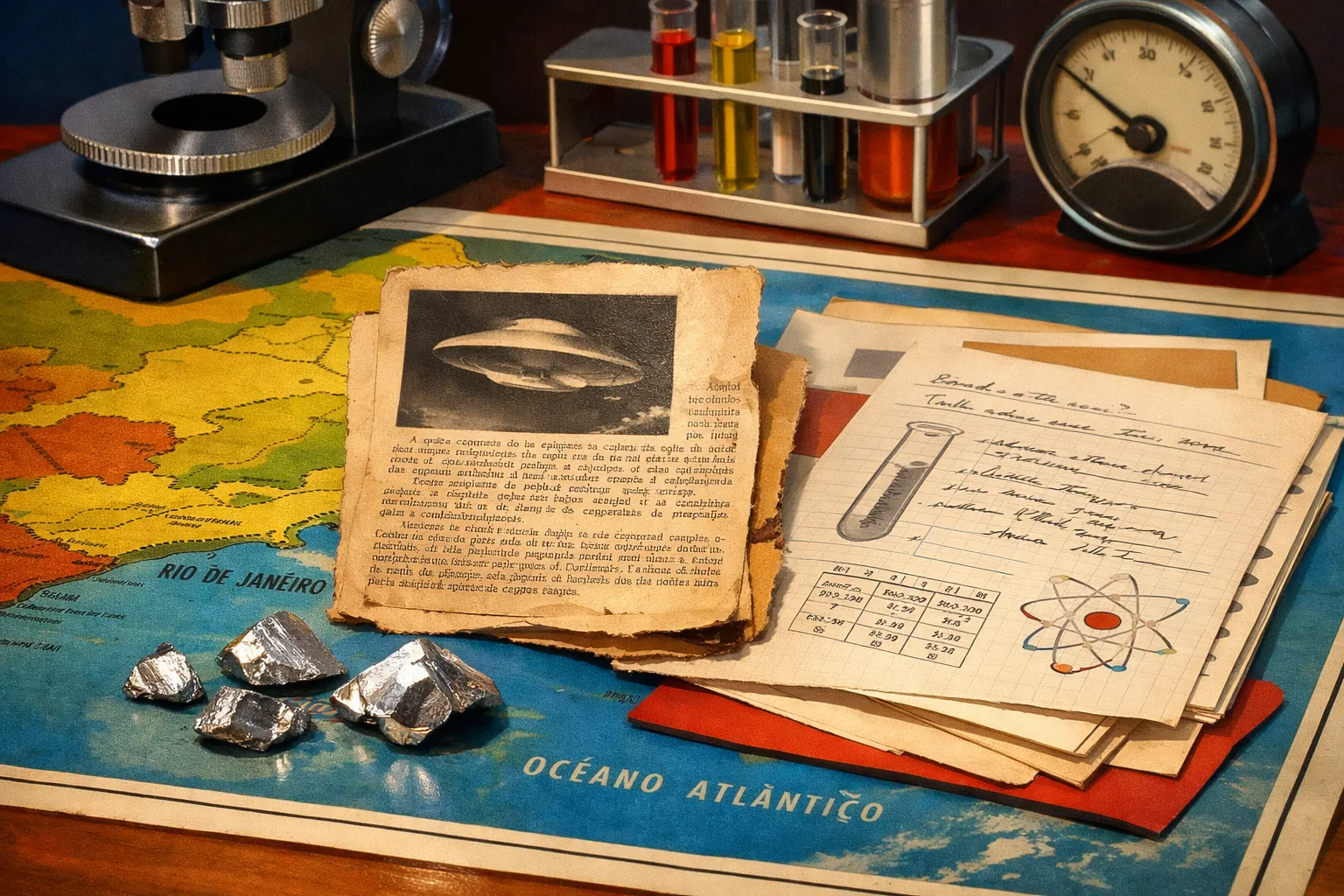 Overview image for Did Ubatuba Leave Real UFO Evidence?