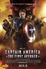 Listing image for 2011 Captain America The First Avenger Movie Poster 11X17 Chris Evans Marvel 🍿