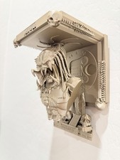 Listing image for Alien vs Predator Hunter AVP Like 5x5 Wall Shelf Collectible Decor New