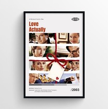 Listing image for Love Actually Movie Poster Print, Wall Art - Unframed