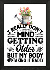 Listing image for I really dont Framed Wall Art Poster Canvas Print Picture
