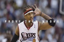 Listing image for Allen Iverson Basketball Wall Art Prove Them Wrong Poster – Sports Poster