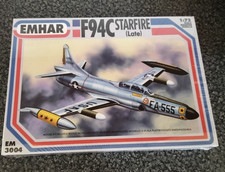 Listing image for 1:72 EMHAR EM3004 F94C Starfire (Late) USAF Jet Model Kit - Sealed