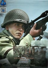 Listing image for DID WWII US 2nd Ranger Private Jackson Promotional Wall Poster 23"x 20"