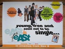 Listing image for EAST IS EAST (1999) original rolled double-sided UK quad poster