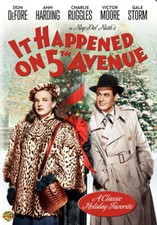 Listing image for It happened on 5th Avenue cult Ann Harding movie poster print