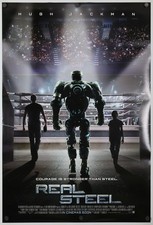 Listing image for Real Steel - original DS movie poster D/S 27x40 - INTL Hugh Jackman