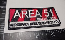 Listing image for AREA 51 Dreamland Aerospace Research Facility UFO SKUNK HookLoop Tactical Patch
