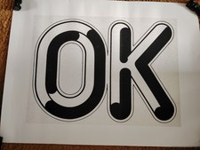 Listing image for 80/60 OK poster from Vintage By Hemingway by East End Prints in 2013
