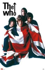 Listing image for THE WHO POSTER - FLAG GROUP SHOT - RARE HOT NEW 24X36
