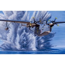 Listing image for Academy 12586 USN PBM-5A Mariner Flying Boat 1:72 Model Kit