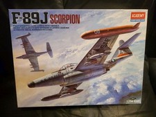Listing image for Academy Northrop F-89J Scorpion 1/72nd scale model kit. BNIB