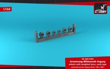 Listing image for Armory Models AR AW14405 Scale model kit 1/144 AW Argosy wheels w/weighted tires