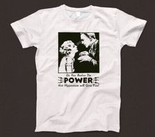 Listing image for Hypnotism T Shirt 779 Do You Realize The Power Retro Hypnosis Poster Mind Trance