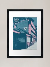 Listing image for Bright Eyes Tour Framed Art Print Framed Wall Art Poster Canvas Print Picture
