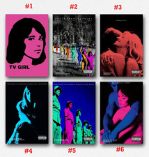 Listing image for Who Really Cares TV Girl Poster, TV Girl Poster Vintage Poster, Gift Poster