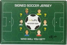 Listing image for Mystery Memorabilia Box: Autographed Soccer Jersey with Beckett COA Limited to /