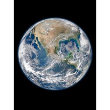 Listing image for Space NASA North America From Satellite Earth Photograph Extra Large Art Poster