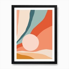 Listing image for Kaikoura Sunrise Art Print Framed Wall Art Poster Canvas Print Picture