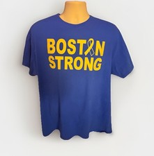 Listing image for Gildan XL “Boston Strong” Rare T-Shirt Marathon Monday Memorabilia, EUC Unisex
