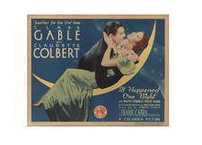 Listing image for It Happened One Night Filmplakat movie poster film print