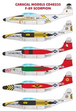 Listing image for Caracal Models CD48235 1:48 Northrop F-89 Scorpion