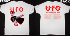 Listing image for UFO band British tour 2 sides white T-shirt Unisex S-5XL JJ4082
