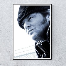 Listing image for One Flew Over the Cuckoo's Nest Jack Nicholson Film 70s A4 Poster Wall Art