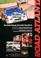 Listing image for ROAD ATLANTA RACE TRACK PAUL NEWMAN DATSUN Z AUTO RACING 12x18 POSTER SPORTS CAR