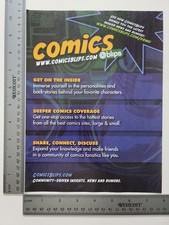 Listing image for Comics Blips Authentic Print Advertisement / Poster Art