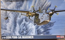 Listing image for Academy 12586 USN PBM-5A Mariner Flying Boat 1:72 Model Kit