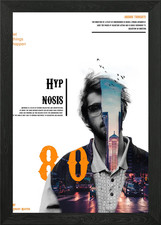 Listing image for Hypnosis Framed Wall Art Poster Canvas Print Picture