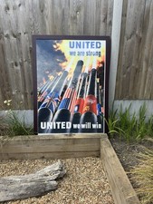 Listing image for Large Framed WWII Allied Propaganda Poster – Henry Koerner – 127 x 90 cm