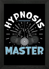 Listing image for Hypnosis Master Hypnotic Framed Wall Art Poster Canvas Print Picture