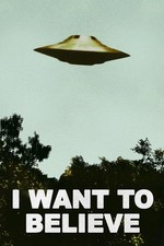 Listing image for I Want To Believe UFO Artwork Alien Cool Wall Art Poster TV Poster 12x18