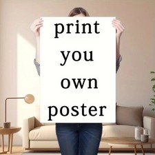 Listing image for Custom Canvas Print Personalised Photo Picture Poster Frameless Wall Art Gift UK