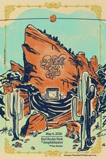Listing image for Bright Eyes Red Rocks Park May 6 2026 Concert Wall Art Poster