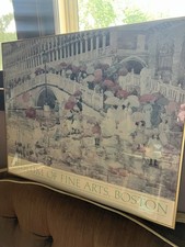 Listing image for VINTAGE MAURICE PRENDERGAST MUSEUM OF FINE ARTS BOSTON GALLERY POSTER FRAMED