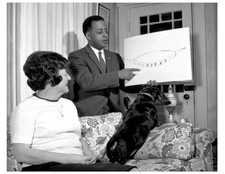 Listing image for Archive Cinema 'UFO Encounter' Art Print -- 8.5" x 11" Betty and Barney Hill