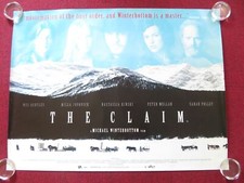 Listing image for THE CLAIM UK QUAD (30"x 40") ROLLED POSTER WES BENTLEY MILLA JOVOVICH 2000